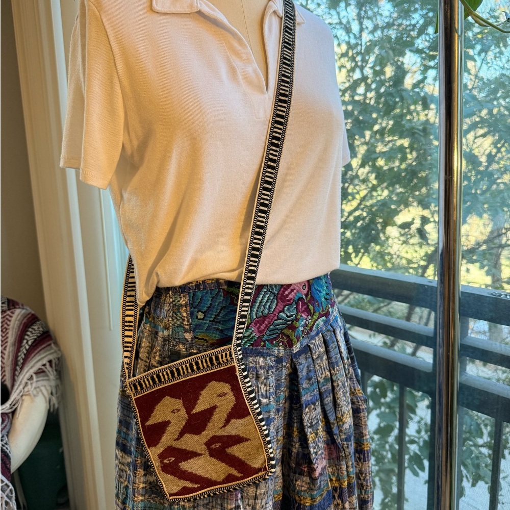 The Flock Follows You — Reversible Peruvian Wool Mini Bag